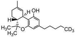 Picture of (-)-Δ9-THC-D3 (Dronabinol)