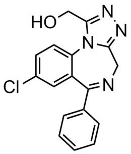 Picture of alpha-Hydroxyalprazolam