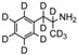Picture of d,l-Amphetamine-D11.HCl