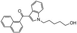 Picture of JWH-018 N-(5-hydroxypentyl) metabolite