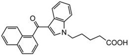 Picture of JWH-018 N-pentanoic acid metabolite