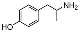 Picture of 4-Hydroxyamphetamine.HCl