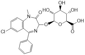 Picture of Temazepam glucuronide