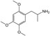 Picture of d,l-2,4,5-Trimethoxyamphetamine.HCl